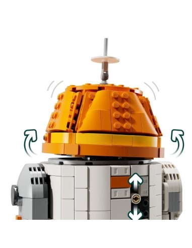 LEGO Star Wars 75416 Ahsoka Le Droide Astromécano Chopper (C1-10P), Jeu de construction, des 10 ans – LEGO (Jeu D'assemblage - Jeu De Construction - Jeu De Manipu) | STORE PRO SHOP 