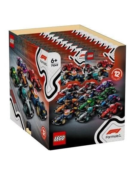 Box de 36 minifigures 71049 Voitures F1 a Collectionner – LEGO (Jeu D'assemblage - Jeu De Construction - Jeu De Manipu) | STORE PRO SHOP 
