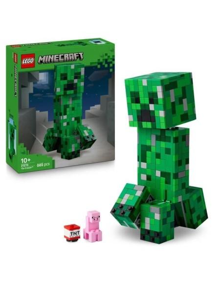 LEGO Minecraft 21276 Le Creeper - Jeu de Construction pour Garçon des 10 Ans - Figurine – LEGO (Jeu D'assemblage - Jeu De Construction - Jeu De Manipu) | STORE PRO SHOP 
