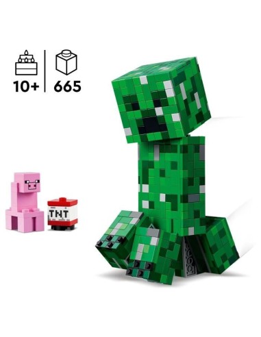 LEGO Minecraft 21276 Le Creeper - Jeu de Construction pour Garçon des 10 Ans - Figurine – LEGO (Jeu D'assemblage - Jeu De Construction - Jeu De Manipu) | STORE PRO SHOP 