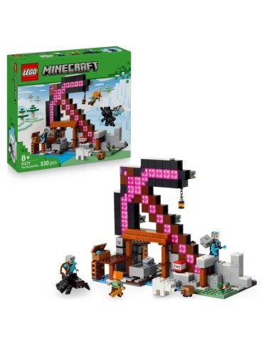 LEGO Minecraft 21277 La Mine En Forme De Pioche - Jeu De Construction Pour Garçon 8 Ans – LEGO (Jeu D'assemblage - Jeu De Construction - Jeu De Manipu) | STORE PRO SHOP 