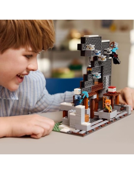 LEGO Minecraft 21277 La Mine En Forme De Pioche - Jeu De Construction Pour Garçon 8 Ans – LEGO (Jeu D'assemblage - Jeu De Construction - Jeu De Manipu) | STORE PRO SHOP 