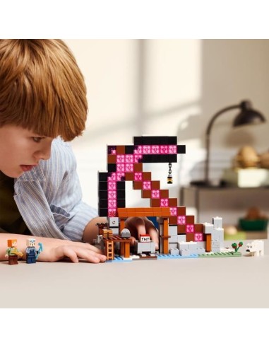 LEGO Minecraft 21277 La Mine En Forme De Pioche - Jeu De Construction Pour Garçon 8 Ans – LEGO (Jeu D'assemblage - Jeu De Construction - Jeu De Manipu) | STORE PRO SHOP 