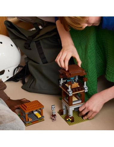 LEGO Minecraft 21278 L'Avant-Poste De Pillards Et Le Ravageur - Jeu Pour Garçon Des 9 Ans – LEGO (Jeu D'assemblage - Jeu De Construction - Jeu De Manipu) | STORE PRO SHOP 