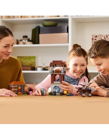 LEGO Minecraft 21278 L'Avant-Poste De Pillards Et Le Ravageur - Jeu Pour Garçon Des 9 Ans – LEGO (Jeu D'assemblage - Jeu De Construction - Jeu De Manipu) | STORE PRO SHOP 