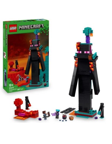 LEGO Minecraft 21279 La Tour De l'Enderman - Jeu De Construction Pour Garçon Des 9 Ans – LEGO (Jeu D'assemblage - Jeu De Construction - Jeu De Manipu) | STORE PRO SHOP 