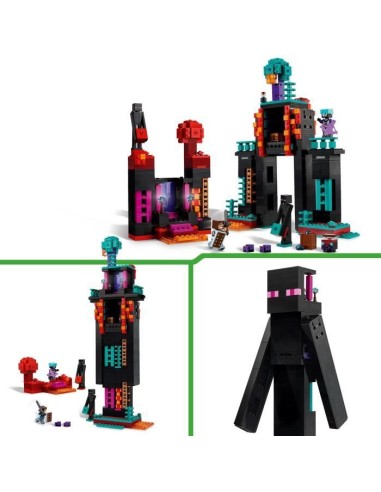 LEGO Minecraft 21279 La Tour De l'Enderman - Jeu De Construction Pour Garçon Des 9 Ans – LEGO (Jeu D'assemblage - Jeu De Construction - Jeu De Manipu) | STORE PRO SHOP 
