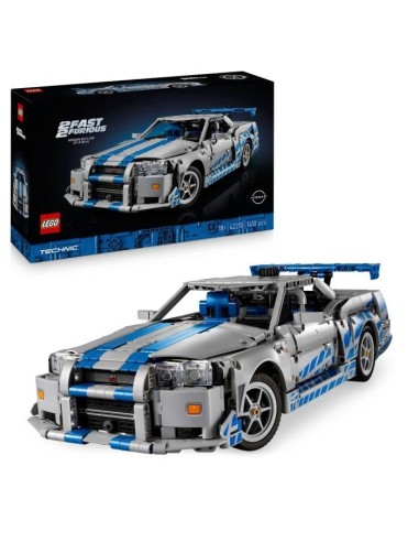 LEGO Technic 42210 Voiture Nissan Skyline GT-R (R34) 2 Fast 2 Furious - Set pour Adulte – LEGO (Jeu D'assemblage - Jeu De Construction - Jeu De Manipu) | STORE PRO SHOP 