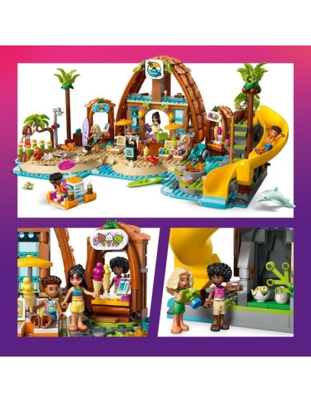 LEGO Friends 42673 Vacances a l'Hôtel de la Plage - Jeu de Construction pour Fille 8 Ans – LEGO (Jeu D'assemblage - Jeu De Construction - Jeu De Manipu) | STORE PRO SHOP 