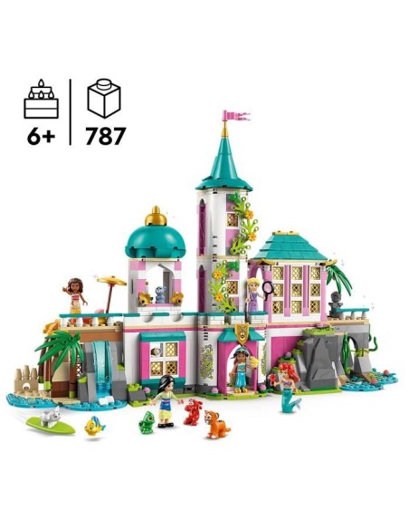 LEGO | Disney 43267 Le Château des Princesses et les Animaux Royaux - Jeu Fille des 6 ans – LEGO (Jeu D'assemblage - Jeu De Construction - Jeu De Manipu) | STORE PRO SHOP 
