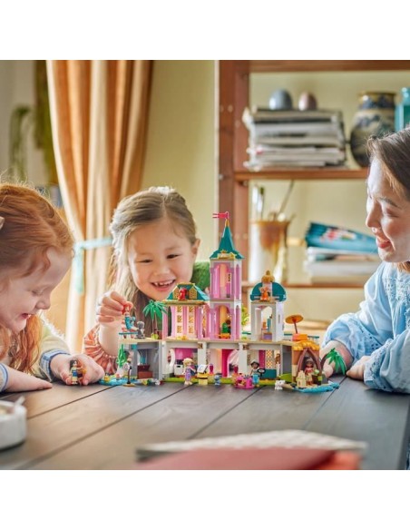 LEGO | Disney 43267 Le Château des Princesses et les Animaux Royaux - Jeu Fille des 6 ans – LEGO (Jeu D'assemblage - Jeu De Construction - Jeu De Manipu) | STORE PRO SHOP 
