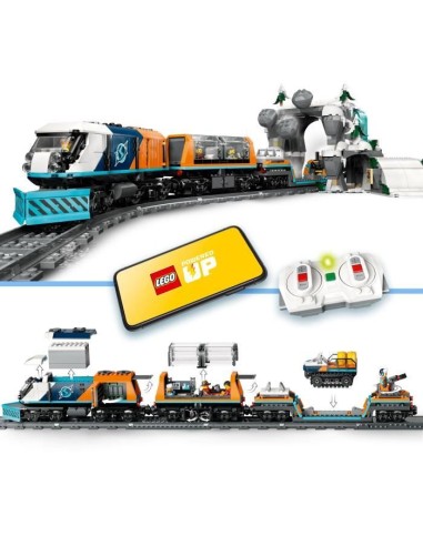 LEGO City 60470 Le Train Express des Explorateurs en Arctique - Jeu pour Garçon des 7 ans – LEGO (Jeu D'assemblage - Jeu De Construction - Jeu De Manipu) | STORE PRO SHOP 