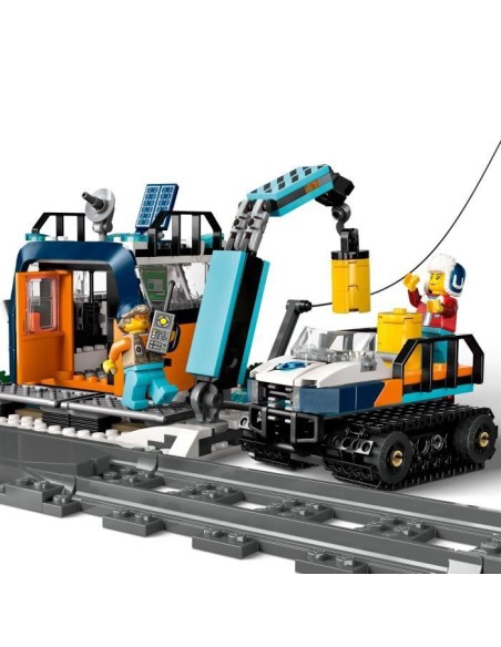 LEGO City 60470 Le Train Express des Explorateurs en Arctique - Jeu pour Garçon des 7 ans – LEGO (Jeu D'assemblage - Jeu De Construction - Jeu De Manipu) | STORE PRO SHOP 