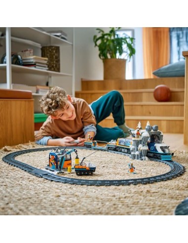 LEGO City 60470 Le Train Express des Explorateurs en Arctique - Jeu pour Garçon des 7 ans – LEGO (Jeu D'assemblage - Jeu De Construction - Jeu De Manipu) | STORE PRO SHOP 
