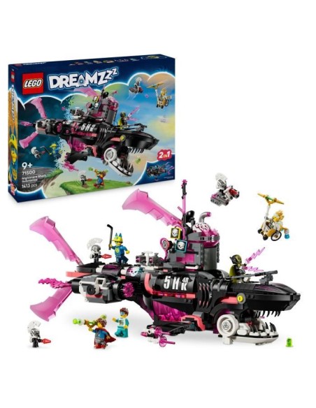 LEGO Dreamzzz 71500 Le Sous-Marin Requin Des Cauchemars - Jeu Créatif Pour Garçon 9 Ans – LEGO (Jeu D'assemblage - Jeu De Construction - Jeu De Manipu) | STORE PRO SHOP 