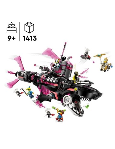 LEGO Dreamzzz 71500 Le Sous-Marin Requin Des Cauchemars - Jeu Créatif Pour Garçon 9 Ans – LEGO (Jeu D'assemblage - Jeu De Construction - Jeu De Manipu) | STORE PRO SHOP 