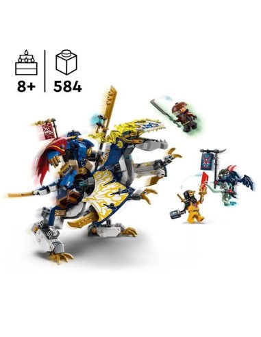 LEGO NINJAGO 71843 Le Robot Dragonnier De Rogue - Jeu De Construction Pour Garçon 8 Ans – LEGO (Jeu D'assemblage - Jeu De Construction - Jeu De Manipu) | STORE PRO SHOP 