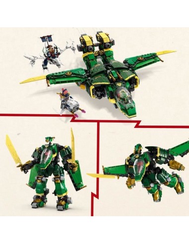 LEGO NINJAGO 71845 L'Avion-Robot De Lloyd - Jeu De Construction Pour Garçon Des 9 Ans – LEGO (Jeu D'assemblage - Jeu De Construction - Jeu De Manipu) | STORE PRO SHOP 