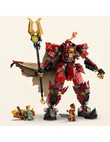 LEGO NINJAGO 71846 Le Robot du Chevalier de Feu - Jeu de Construction Garçon 14 Ans - Kai – LEGO (Jeu D'assemblage - Jeu De Construction - Jeu De Manipu) | STORE PRO SHOP 