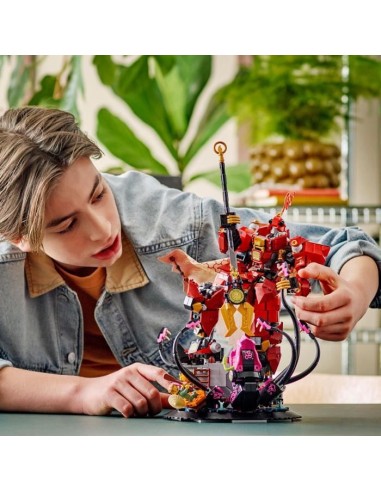 LEGO NINJAGO 71846 Le Robot du Chevalier de Feu - Jeu de Construction Garçon 14 Ans - Kai – LEGO (Jeu D'assemblage - Jeu De Construction - Jeu De Manipu) | STORE PRO SHOP 