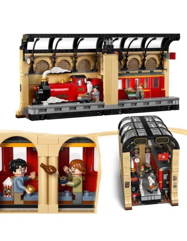 LEGO Harry Potter 76450 Book Nook : le Poudlard Express - Jeu pour Garçon des 10 Ans – LEGO (Jeu D'assemblage - Jeu De Construction - Jeu De Manipu) | STORE PRO SHOP 