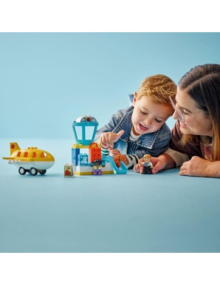 LEGO DUPLO Ma Ville 10443 Premiere Fois A l'Aéroport - Jouet De Construction Des 2 Ans – LEGO (Jeu D'assemblage - Jeu De Construction - Jeu De Manipu) | STORE PRO SHOP 