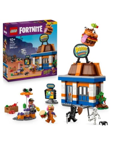 LEGO Fortnite 77076 Le Restaurant Durrr Burger - Jeu de Construction pour Garçon 10 ans – LEGO (Jeu D'assemblage - Jeu De Construction - Jeu De Manipu) | STORE PRO SHOP 