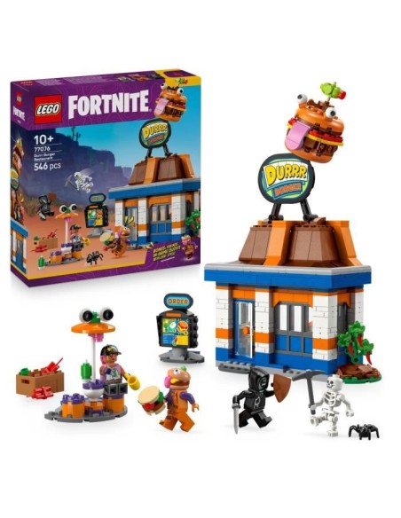 LEGO Fortnite 77076 Le Restaurant Durrr Burger - Jeu de Construction pour Garçon 10 ans – LEGO (Jeu D'assemblage - Jeu De Construction - Jeu De Manipu) | STORE PRO SHOP 