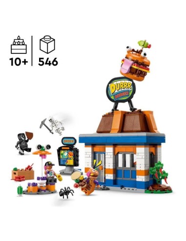 LEGO Fortnite 77076 Le Restaurant Durrr Burger - Jeu de Construction pour Garçon 10 ans – LEGO (Jeu D'assemblage - Jeu De Construction - Jeu De Manipu) | STORE PRO SHOP 