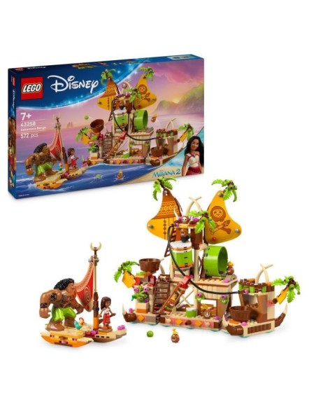 LEGO | Disney Vaiana 2 43258 Le Navire des Kakamora - Jeu de Construction Fille des 7 ans – LEGO (Jeu D'assemblage - Jeu De Construction - Jeu De Manipu) | STORE PRO SHOP 