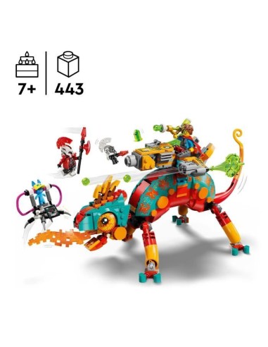 LEGO Dreamzzz 71492 Le Caméléon Cracheur De Feu De Mateo - Jeu Garçon 7 Ans - Idée Cadeau – LEGO (Jeu D'assemblage - Jeu De Construction - Jeu De Manipu) | STORE PRO SHOP 
