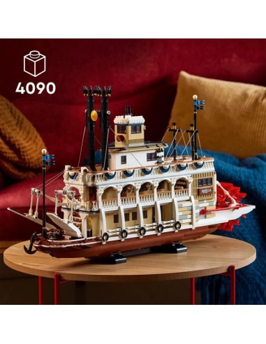 LEGO Ideas 21356 Le Bateau a Vapeur du Mississippi - Set de Construction pour Adulte – LEGO (Jeu D'assemblage - Jeu De Construction - Jeu De Manipu) | STORE PRO SHOP 
