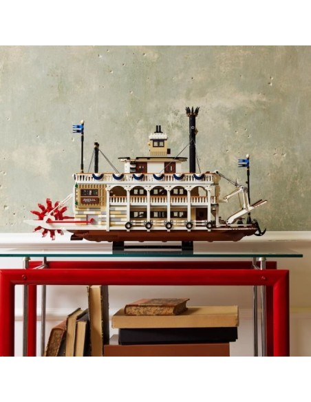 LEGO Ideas 21356 Le Bateau a Vapeur du Mississippi - Set de Construction pour Adulte – LEGO (Jeu D'assemblage - Jeu De Construction - Jeu De Manipu) | STORE PRO SHOP 