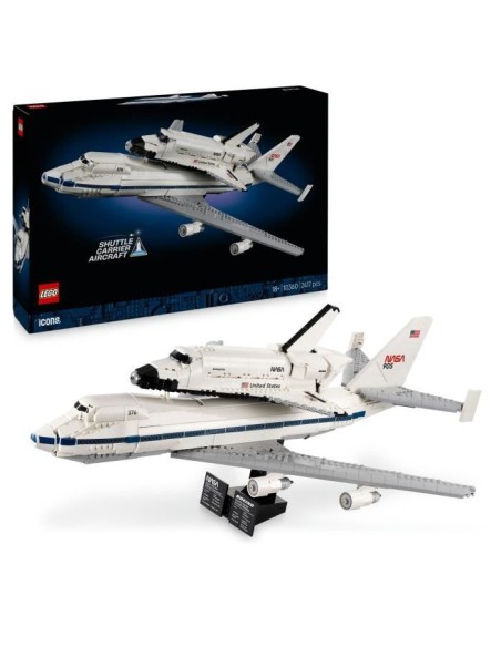 LEGO Icons 10360 Exclusivité Cdiscount Shuttle Carrier Aircraft – LEGO (Jeu D'assemblage - Jeu De Construction - Jeu De Manipu) | STORE PRO SHOP 