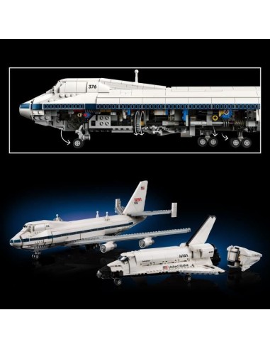 LEGO Icons 10360 Exclusivité Cdiscount Shuttle Carrier Aircraft – LEGO (Jeu D'assemblage - Jeu De Construction - Jeu De Manipu) | STORE PRO SHOP 