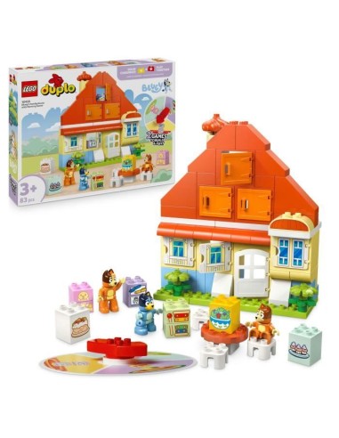 LEGO DUPLO 10459 La Maison de Famille de Bluey et le Jeu de Mémoire - Jeu Créatif 3 ans – LEGO () | STORE PRO SHOP 