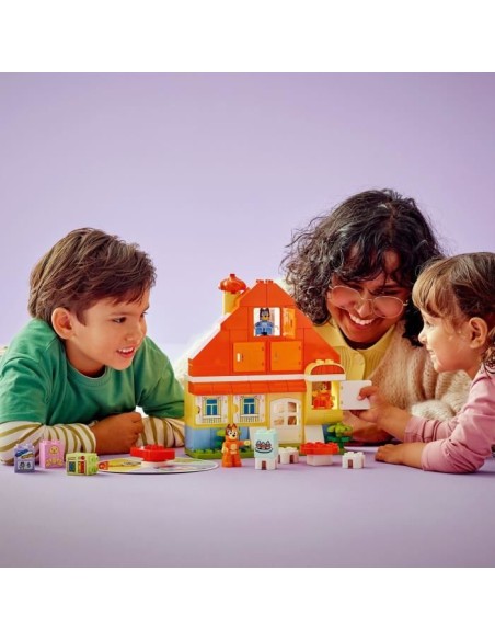 LEGO DUPLO 10459 La Maison de Famille de Bluey et le Jeu de Mémoire - Jeu Créatif 3 ans – LEGO () | STORE PRO SHOP 