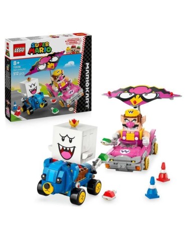 LEGO Super Mario 72038 Mario Kart  Wario et Roi Boo - Jeu de Construction des 8 ans – LEGO (Jeu D'assemblage - Jeu De Construction - Jeu De Manipu) | STORE PRO SHOP 