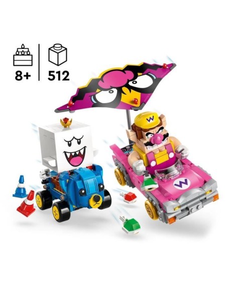 LEGO Super Mario 72038 Mario Kart  Wario et Roi Boo - Jeu de Construction des 8 ans – LEGO (Jeu D'assemblage - Jeu De Construction - Jeu De Manipu) | STORE PRO SHOP 