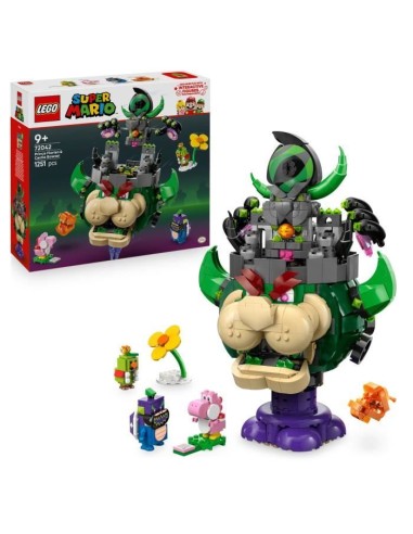LEGO Super Mario 72042 Prince Florian et Château de Bowser - Jeu enfant des 9 ans – LEGO (Jeu D'assemblage - Jeu De Construction - Jeu De Manipu) | STORE PRO SHOP 
