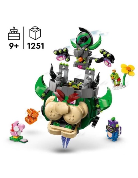 LEGO Super Mario 72042 Prince Florian et Château de Bowser - Jeu enfant des 9 ans – LEGO (Jeu D'assemblage - Jeu De Construction - Jeu De Manipu) | STORE PRO SHOP 