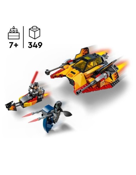 LEGO Star Wars 75414 Le Snowspeeder en Flammes - Jouet de Construction enfant 7 ans – LEGO (Jeu D'assemblage - Jeu De Construction - Jeu De Manipu) | STORE PRO SHOP 