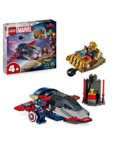 LEGO | Marvel 76319 Captain America contre Thanos - Jouet Avion pour Enfants des 4 ans – LEGO () | STORE PRO SHOP 