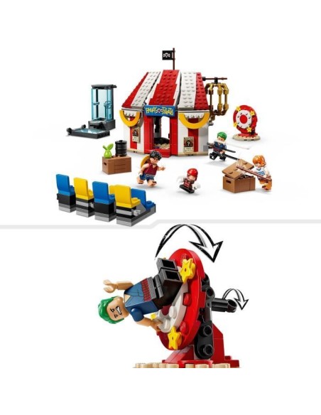 LEGO ONE PIECE 75637 Le Chapiteau de Baggy le Clown -  Jeu pour Garçon des 8 ans - Cadeau – LEGO () | STORE PRO SHOP 