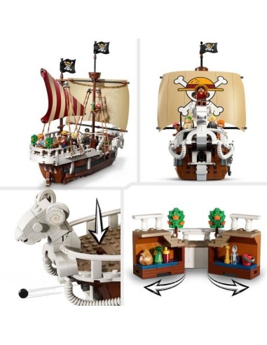LEGO ONE PIECE 75639 Le Bateau Pirate Vogue Merry - Jeu de Construction pour Garçon 10 ans – LEGO (Jeu D'assemblage - Jeu De Construction - Jeu De Manipu) | STORE PRO SHOP 