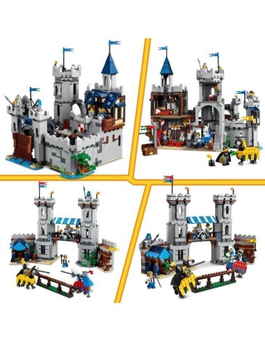 LEGO Creator 3-en-1 31168 Le Château Médiéval des Chevaliers - Jeu de Construction 9 ans – LEGO (Jeu D'assemblage - Jeu De Construction - Jeu De Manipu) | STORE PRO SHOP 