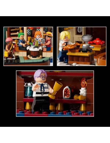 LEGO ONE PIECE 75640 Le Restaurant Flottant Baratie - Set de Construction Anime - Adulte – LEGO (Jeu D'assemblage - Jeu De Construction - Jeu De Manipu) | STORE PRO SHOP 