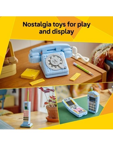 LEGO Creator 3-en-1 31174 Le Téléphone Rétro - Jeu de Construction des 8 ans – LEGO (Jeu D'assemblage - Jeu De Construction - Jeu De Manipu) | STORE PRO SHOP 