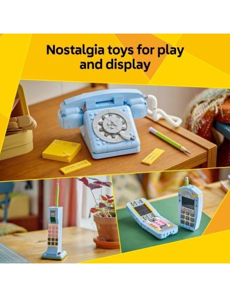 LEGO Creator 3-en-1 31174 Le Téléphone Rétro - Jeu de Construction des 8 ans – LEGO (Jeu D'assemblage - Jeu De Construction - Jeu De Manipu) | STORE PRO SHOP 