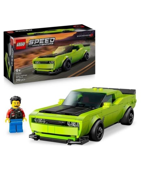 LEGO Speed Champions 77237 Voiture de Sport Dodge Challenger SRT Hellcat - Jouet des 9 ans – LEGO (Jeu D'assemblage - Jeu De Construction - Jeu De Manipu) | STORE PRO SHOP 